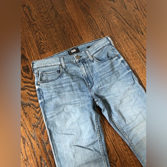 PAIGE Men’s 31 Lennox Slim Transcend Jeans in Richard Vintage Wash - NWT! - Picture 3 of 13